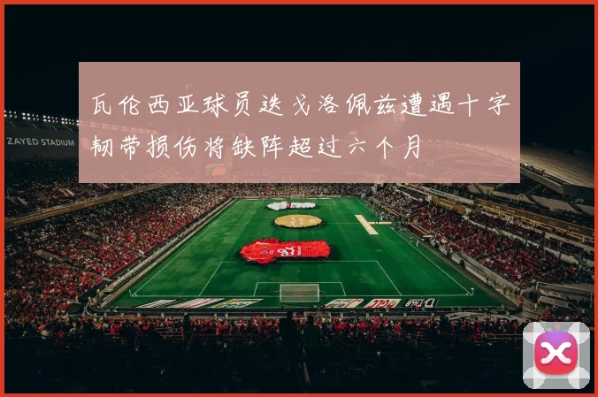 瓦伦西亚球员迭戈洛佩兹遭遇十字韧带损伤将缺阵超过六个月